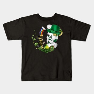 Cute st. patrick's day design Kids T-Shirt